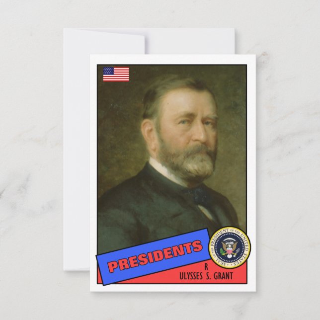 Carte de baseball Ulysses S. Grant (Devant)