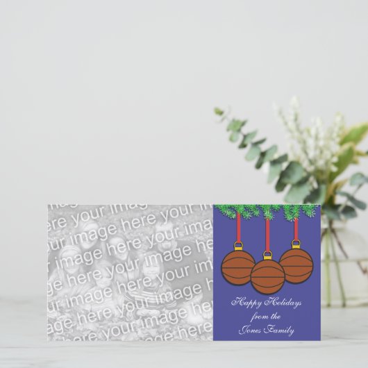 Carte de basket-ball (Debout devant)