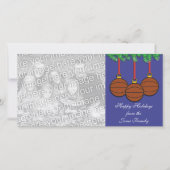 Carte de basket-ball (Devant)