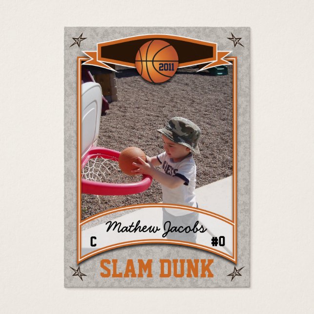 Carte de basket-ball (Devant)