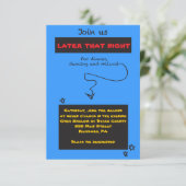 Carte de Bat mitzvah de bar tellement DÉCONTRACTÉE (Debout devant)