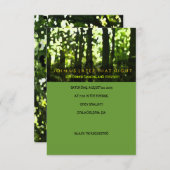 Carte de Bat mitzvah Journey Watercolor Bar (Devant / Derrière)