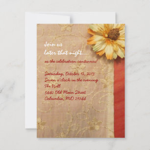 Carte de Bat mitzvah vintage FALL BEAUTY