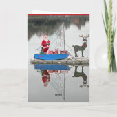 Carte de bateau de Père Noël (Dos)