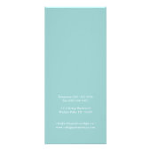 Carte de bâti de boutique élégant et sobre (Dos)