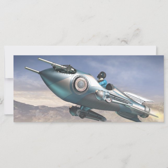 Carte de bâti de fusée en plaque d'ébullition (Devant)