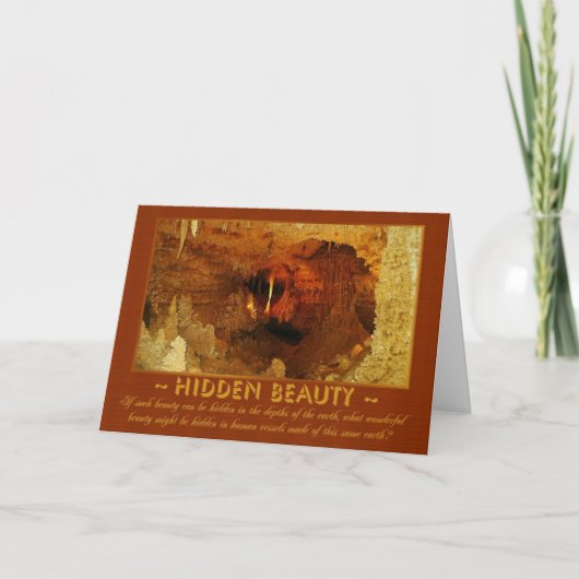 Carte de beauté cachée (Devant)