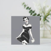 Carte de beauté noire LBD : Sophistication sans ef (Debout devant)
