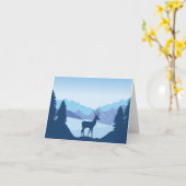 Carte De beaux paysages (Fleur jaune)