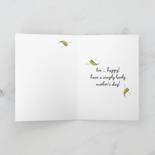 Carte de Bee Happy (Intérieur)