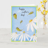 Carte de Bee Happy (Fleur jaune)