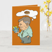 Carte de beignet de père (Fleur jaune)