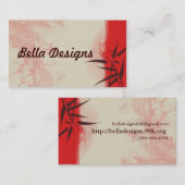 Carte de Bella (Devant / Derrière)