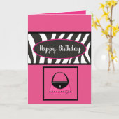 CARTE DE BELLES EXPRESSIONS (Fleur jaune)