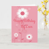 CARTE DE BELLES EXPRESSIONS (Fleur jaune)