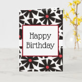 CARTE DE BELLES EXPRESSIONS (Fleur jaune)