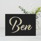 Carte de Ben White Gold (Debout devant)