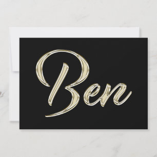 Carte de Ben White Gold