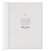 Carte de bénédiction chrétienne orthodoxe (Intérieur (Droit))