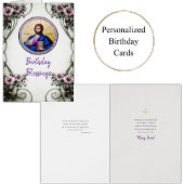 Carte de bénédiction chrétienne orthodoxe