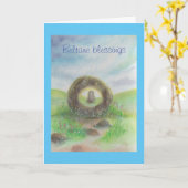 Carte de bénédiction de Beltane (Fleur jaune)