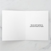 Carte de bénédiction de mariage (Intérieur)