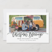 Carte de Bénédiction de Noël simple (Devant)