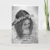 Carte de Bénédiction de Pâques (Dos)