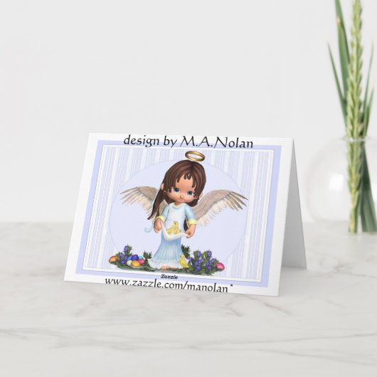 Carte de bénédiction de Pâques (Dos)