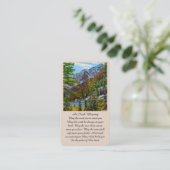 Carte de Bénédiction irlandaise Memorial Sympathy (Debout devant)