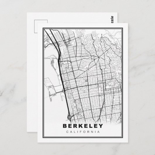 Carte de Berkeley (Devant / Derrière)