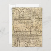 Carte de Berkeley, Californie (Devant / Derrière)