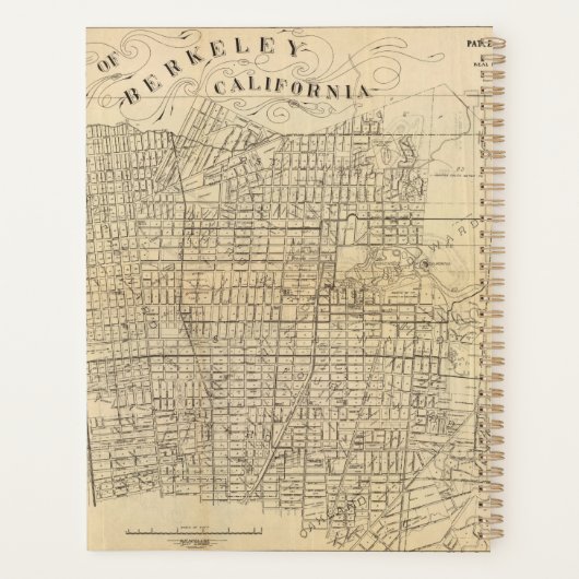 Carte de Berkeley, Californie (Dos)