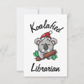 Carte de bibliothécaire koalafied (Devant)