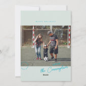 Carte de bibliothèque Bilan annuel Fête de fin d'a (Dos)