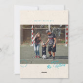 Carte de bibliothèque Bilan annuel Fête de fin d'a (Dos)