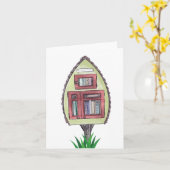 Carte de bibliothèque communautaire (Fleur jaune)