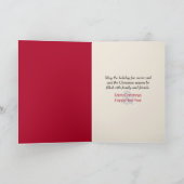 Carte de bibliothèque de Noël pour 2026 (Intérieur)