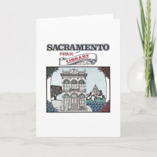 Carte de bibliothèque publique de Sacramento