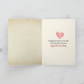 Carte de bibliothèque rétro 60e anniversaire (Intérieur)