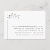 Carte de bien-être minimaliste Mariage (Devant)