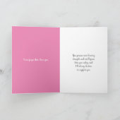 Carte de bien-être pour ma fille (Intérieur)