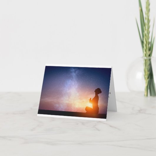 Carte de bien-être religieuse (Devant)