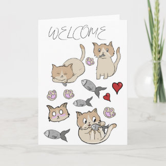 CARTE DE BIENVENUE