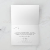 Carte de bienvenue à domicile personnalisée (Intérieur)