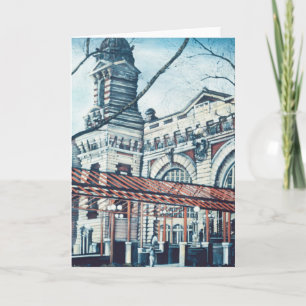 Carte de bienvenue à Ellis Island