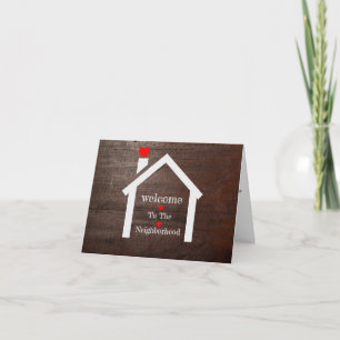 Carte de bienvenue dans le quartier