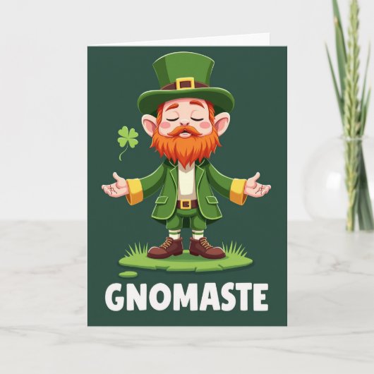 Carte de bienvenue Gnomaste (Devant)
