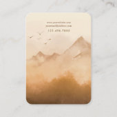 Carte de bijoux personnalisée de Terracotta Mounta (Dos)