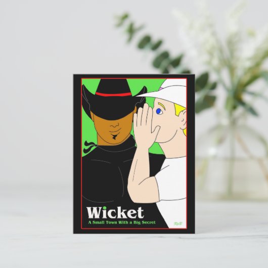 Carte de billet (Debout devant)